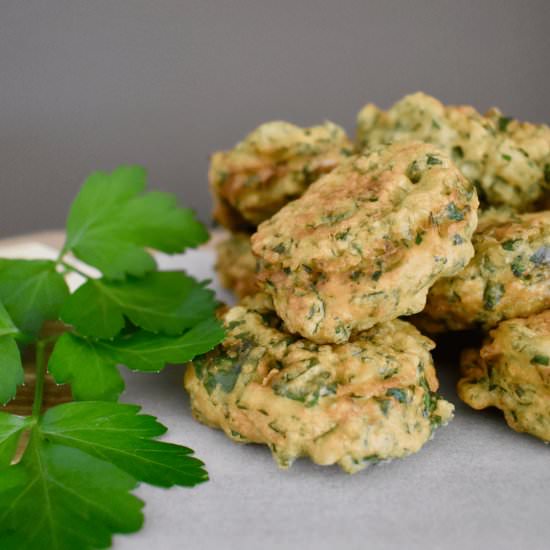 Parsley Fritters - Recipe photo by cookingwithnanaling