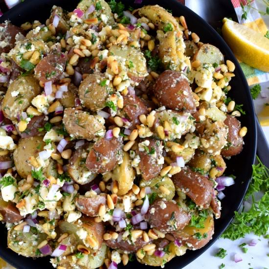 Greek Potato Salad - Recipe photo by byronethomas