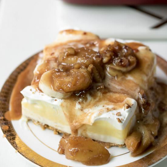 Banana Cream Lush - Recipe photo by LifesLittleSweets