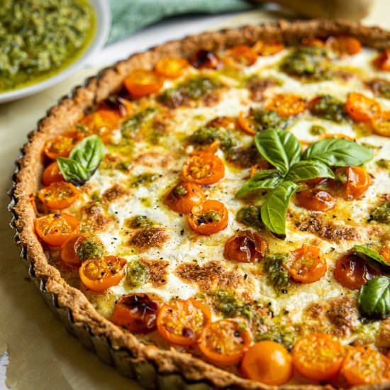 Tomato Tart - Recipe photo by pageandplate