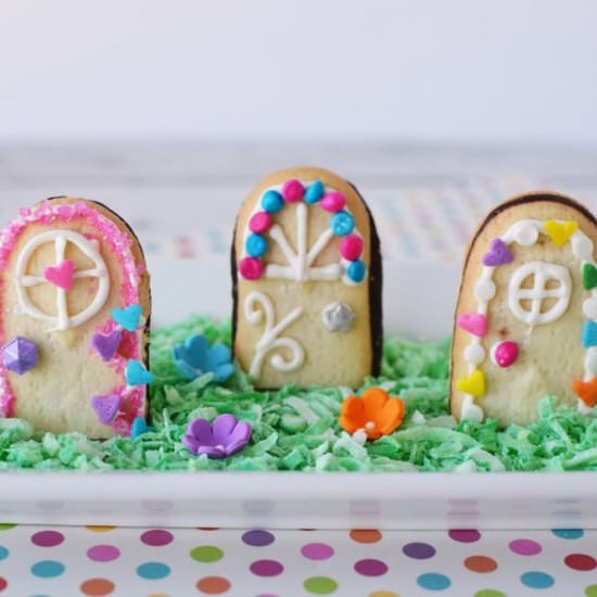 Fairy Door Cookies - Recipe photo by jsoltys