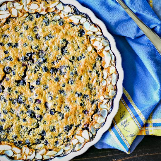Gluten-Free Blueberry Clafoutis - Recipe photo by EverydayMaven
