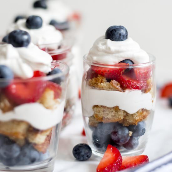 Double Berry Parfait - Recipe photo by Whisk in Wellness