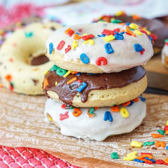 Baked Funfetti Doughnuts - Recipe photo by TaraMar