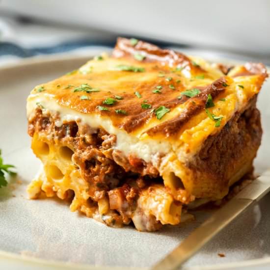 Greek Pastitsio Recipe - Recipe photo by sugarsaltmagic