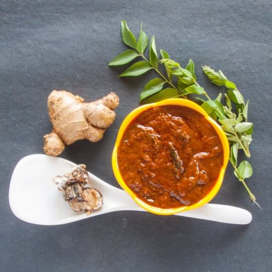 Kerala Inji Theeyal Recipe - Recipe photo by Puja