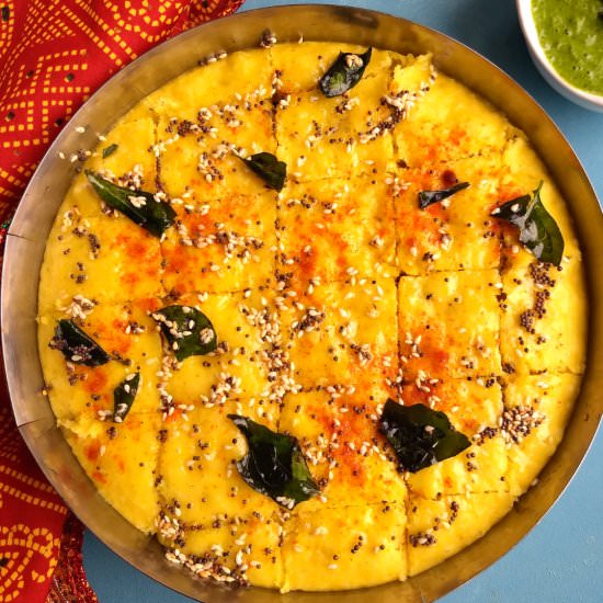 Instant Khaman Dhokla - Recipe photo by cookwithrenu