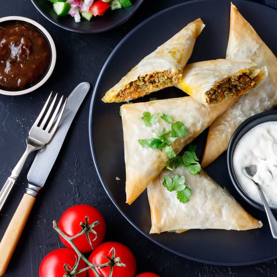 Lamb Samosas - Recipe photo by Your Ultimate Menu