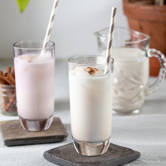 Homemade Horchata - Recipe photo by sidewalkshoes