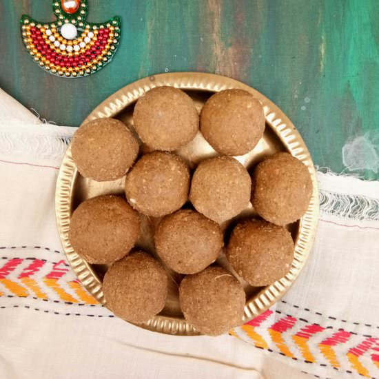 Sattu ladoo - Recipe photo by Mildlyindian