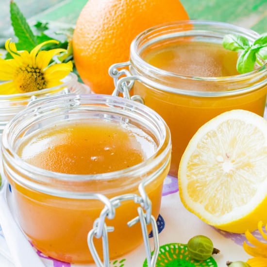 Gooseberry Orange and Lemon Jam - Recipe photo by niftyrecipe
