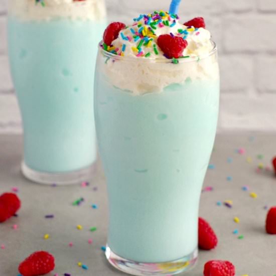 Blue Raspberry Slushie - Recipe photo by Food Meanderings