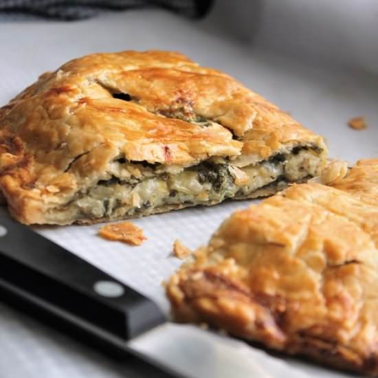 Quick and Easy Veggie Calzone - Recipe photo by MyRecipeReviews