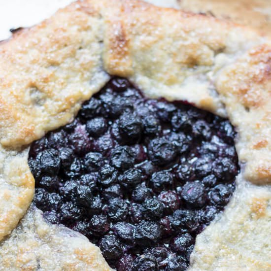 Blueberry Galette - Recipe photo by LifesLittleSweets
