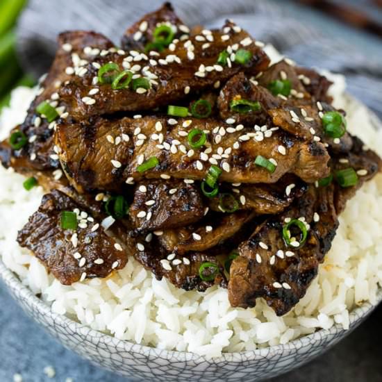 Beef Bulgogi - Recipe photo by dinneratthezoo