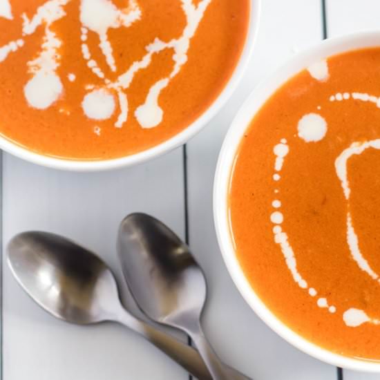 Simple Cream of Tomato Soup - Recipe photo by Blessthismess