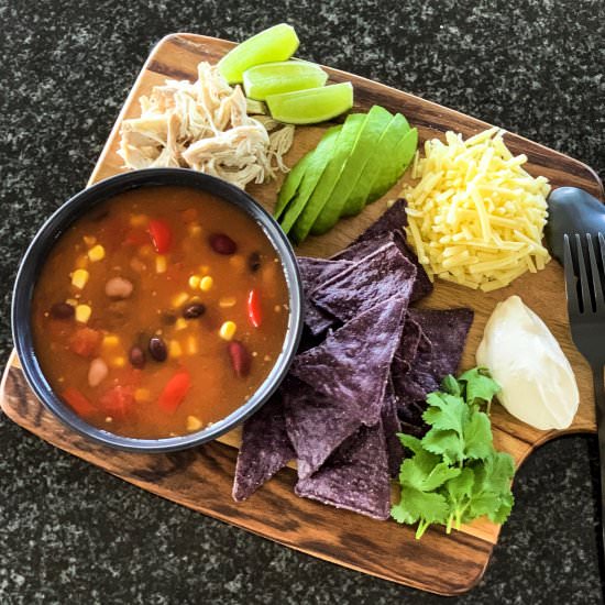 Mexican Chicken Soup - Recipe photo by annabels kitchen