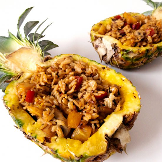 Pineapple Fried Rice - Recipe photo by mimiace