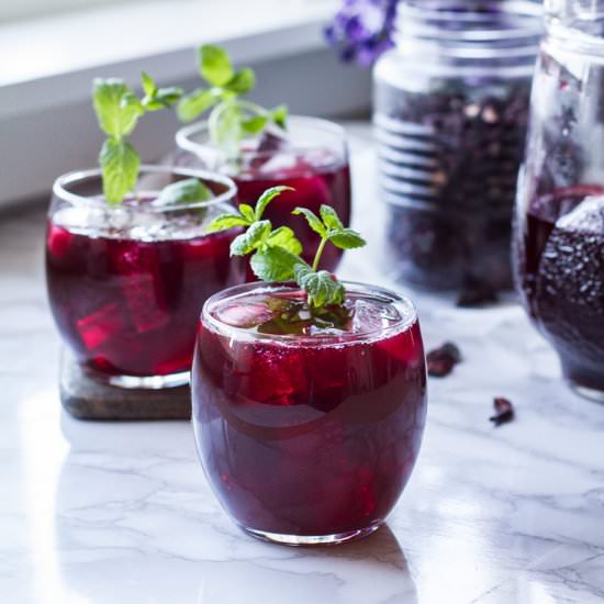 Refreshing Hibiscus Tea - Recipe photo by gingerwithspice