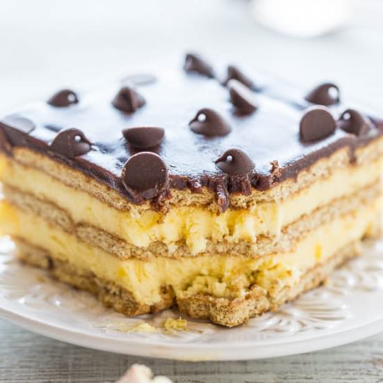 Boston Cream Icebox Cake - Recipe photo by Averie