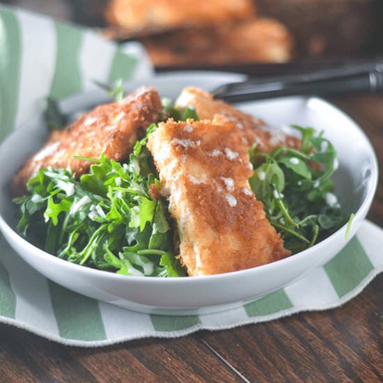 Vegan Tofu Milanese - Recipe photo by Feed Your Soul