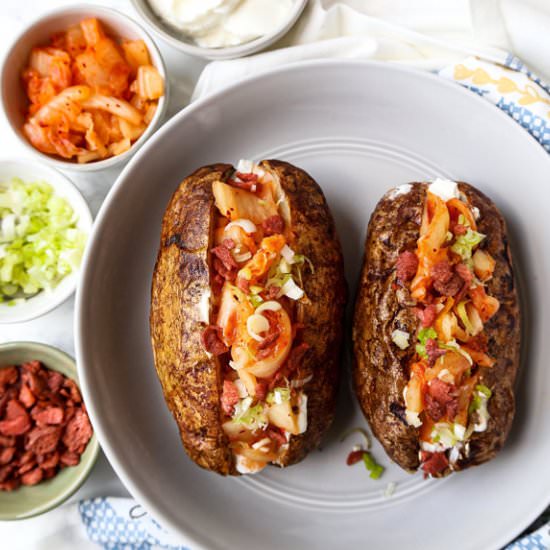 Air Fryer Baked Potato - Recipe photo by misspickledplum