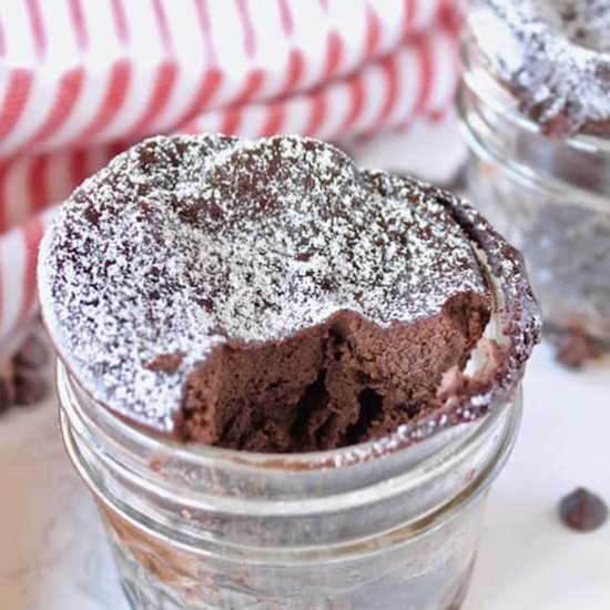 2-Minute Protein Chocolate Keto Mug - Recipe photo by Healy Eats Real