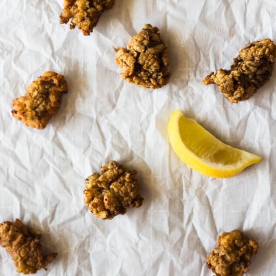 Fried Oysters - Recipe photo by allthekingsmorsels