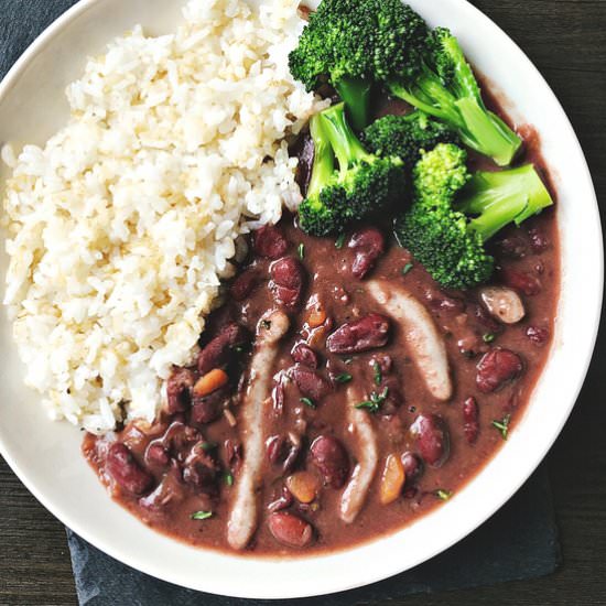 vegan jamaican stew peas - Recipe photo by fromthecomfortofmybowl