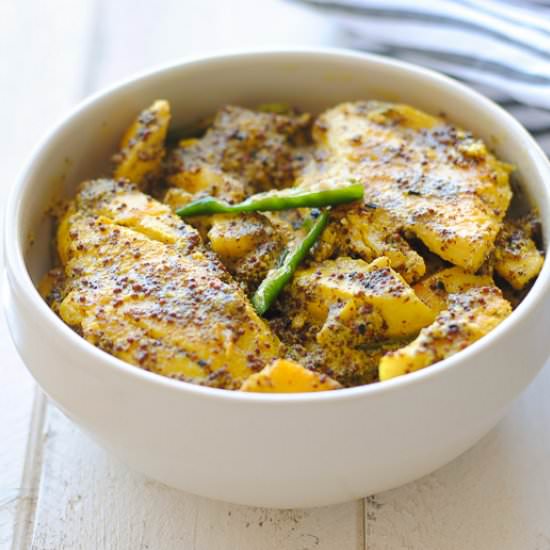 Mustard Fish Curry - Recipe photo by Indian Ambrosia
