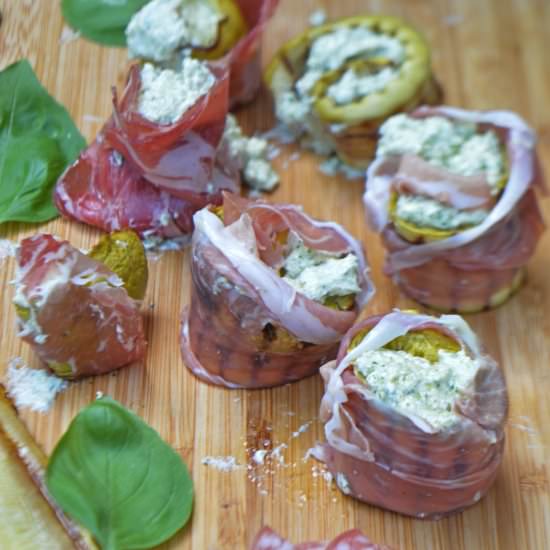 Prosciutto Zucchini Rolls - Recipe photo by Mummys FastandEasy
