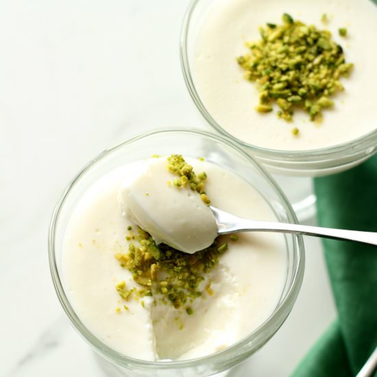 Muhallabia – Middle Eastern Dessert - Recipe photo by ruchikrandhap