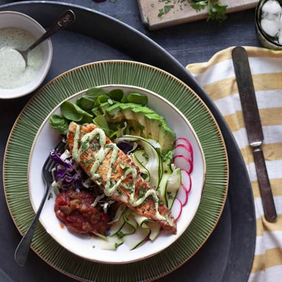 Tilapia Fiesta Bowl - Recipe photo by Make_n_Curate