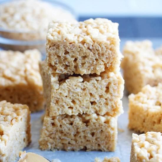 Browned Butter PB Rice Krispies - Recipe photo by 5boysbaker