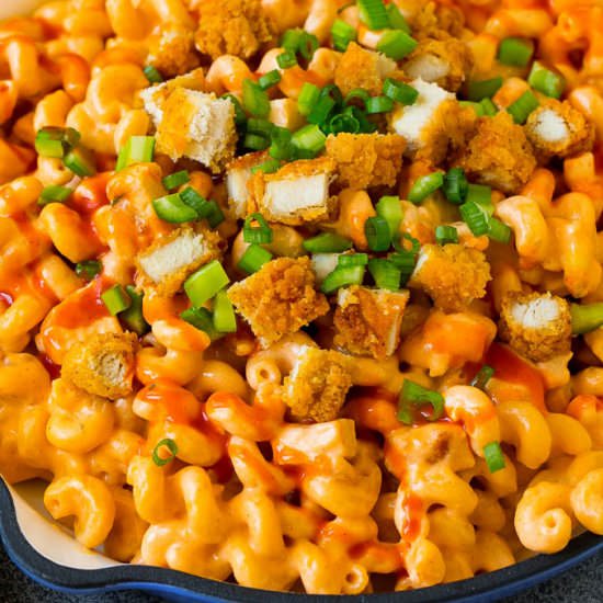 Buffalo Mac and Cheese - Recipe photo by dinneratthezoo