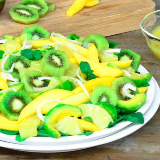 Fruity Mango Salad - Recipe photo by hadias lebanese cuisine