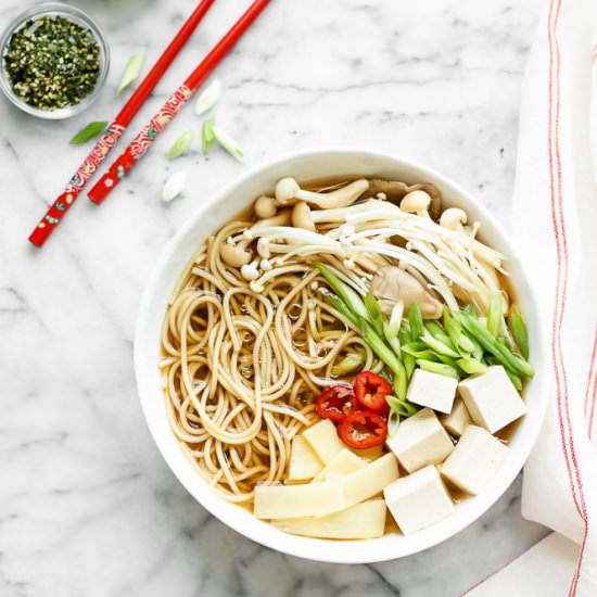 Vegan Ramen with a Delicious Umami - Recipe photo by The Plant Riot