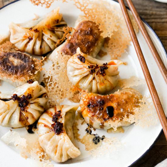 Ginger Carrot & Bok Choy Dumpling - Recipe photo by EatChoFood