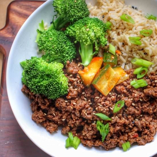 Korean-style Chicken & Broccoli - Recipe photo by 1happykat