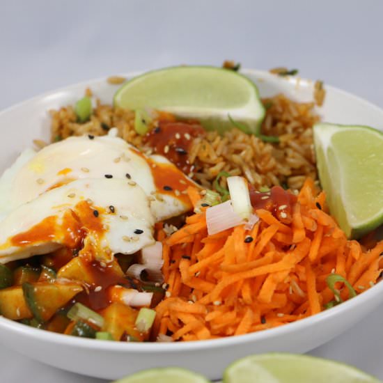 Korean-style Fried Rice - Recipe photo by 1happykat