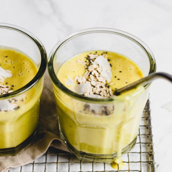 Pina Colada Smoothie - Recipe photo by emilieeats