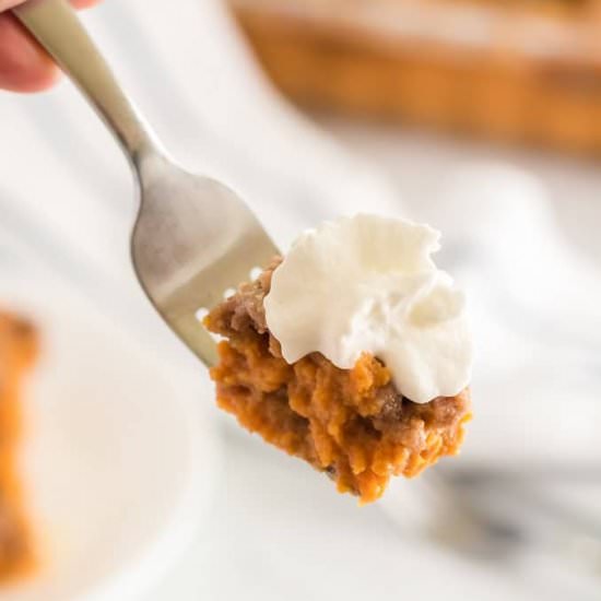 Pumpkin Dump Cake - Recipe photo by Layne Henderson
