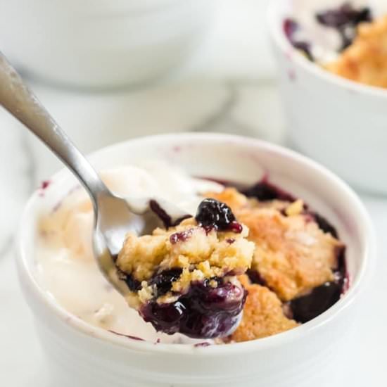 Blueberry Dump Cake - Recipe photo by Layne Henderson
