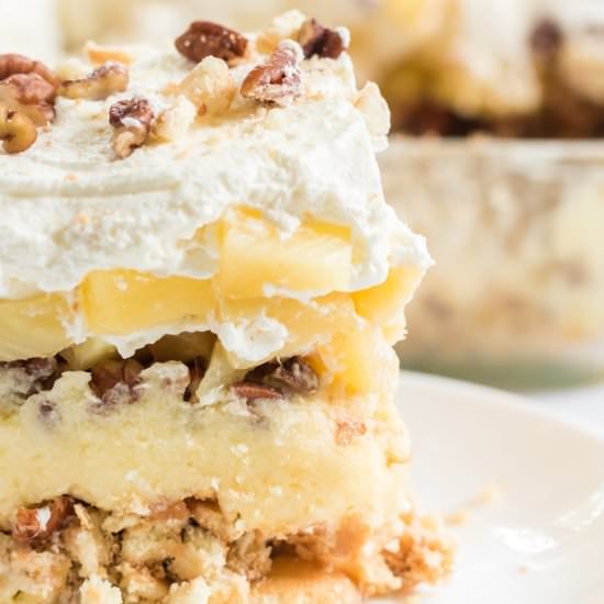Pineapple Delight Dessert - Recipe photo by Layne Henderson