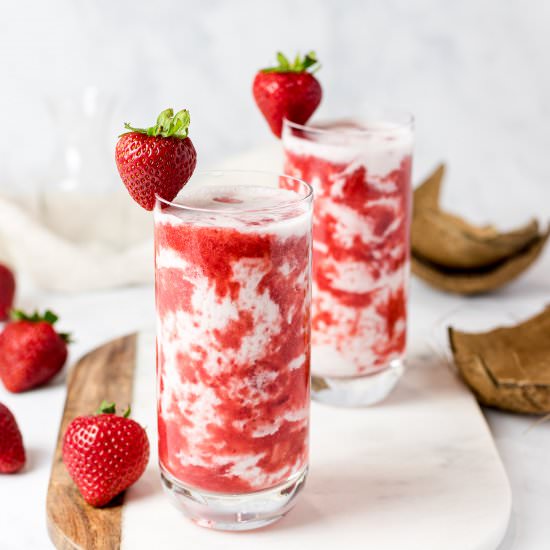 Homemade Korean Strawberry Milk - Recipe photo by drivemehungry
