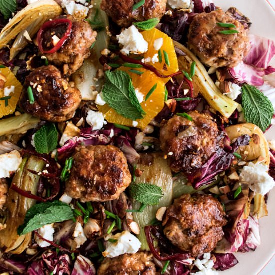 Fennel Orange Pork Meatballs - Recipe photo by The Original Dish
