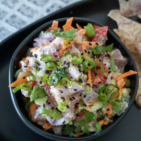 Island Ahi Ceviche – Poisson Cru - Recipe photo by SevenSpiceLife