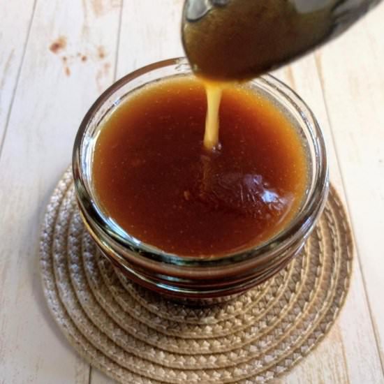 Sweet Sesame Ginger Salad Dressing - Recipe photo by scratchtobasics