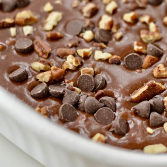 Caramel Chocolate Cake | Box Mix - Recipe photo by TheOvenLight