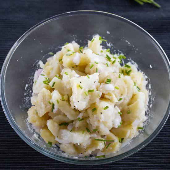 Authentic German Potato Salad Recipe - Recipe photo by MasalaHerb